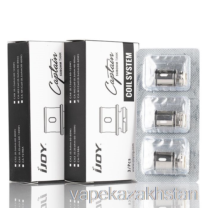 Vape Disposable iJoy Captain CA Replacement Coils 0.2ohm CA3 Coils